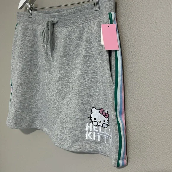 Hello Kitty Mini Graphic Skirt - Heather Gray - size XXL - NEW - Picture 5 of 13
